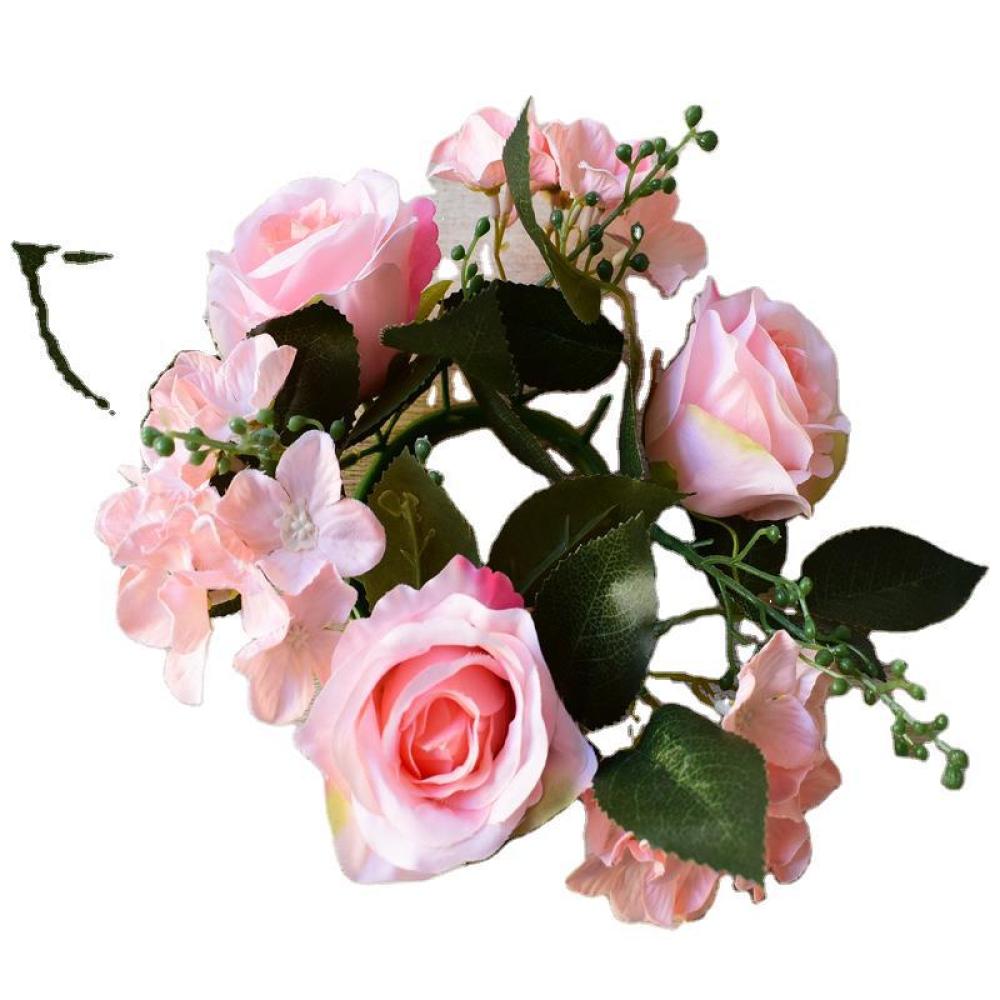 Luxury Candle Supplies Usa - Realistic Rose Garland Floral Decor Luxury