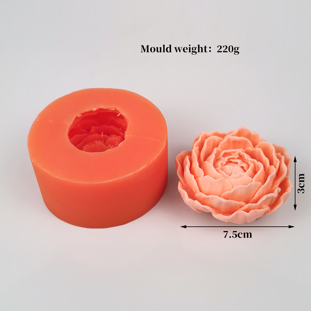 Peony Flower Candle Mold Manua - Candle Supplies Eu 评论和价格