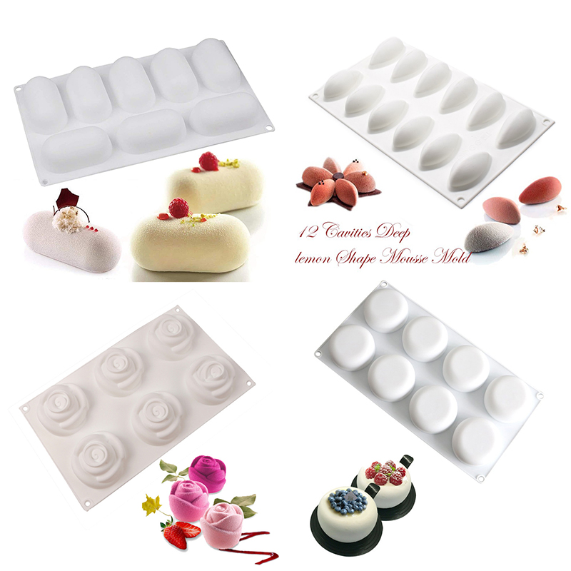 Mousse Cake Silicone Mold Onio - Candle Supplies Eu 评论和价格