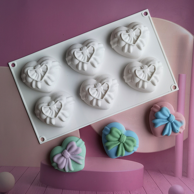 Heart Silicone Mold For Soap M - Candle Supplies Eu 评论和价格
