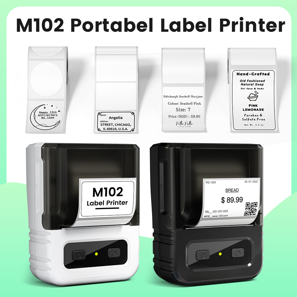 Mini Label Printer 20-50mm Shi - Sticker Label Template 评论和价格