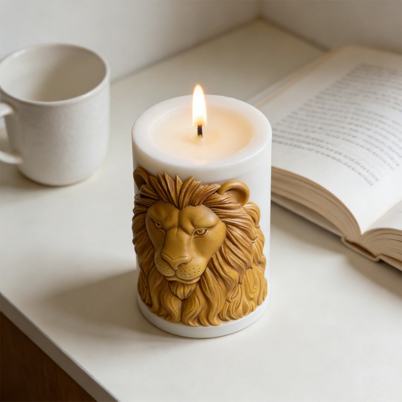 Animals Lion Candle Molds Sili - Luxury Candle Supplies Usa 评论和价格