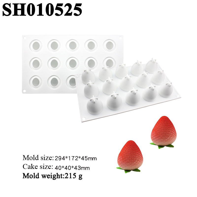 Meibum Strawberry Design Silic - Candle Supplies Eu 评论和价格