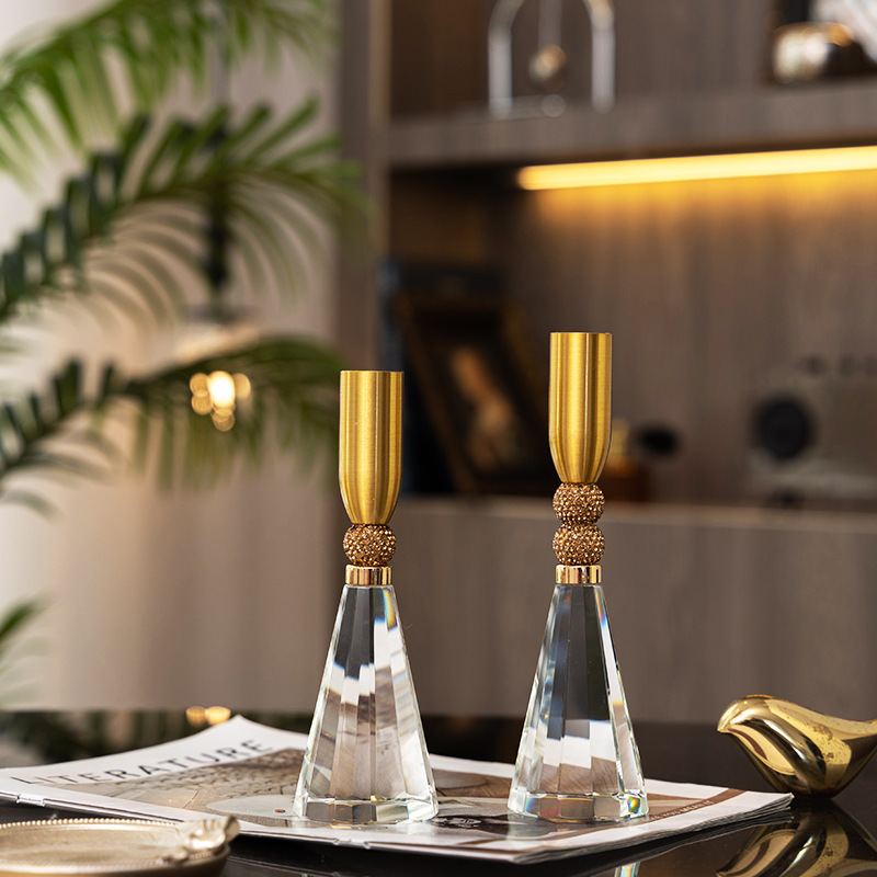 Crystal glass candle holder su - Luxury Candle Supplies Usa 评论和价格