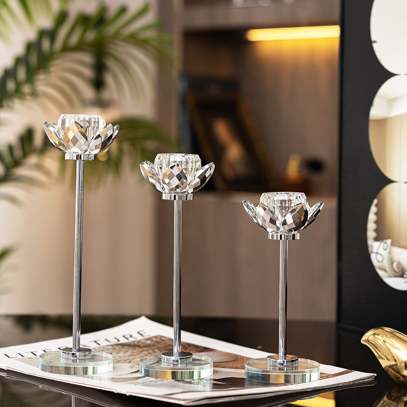 Crystal glass candle holder su - Luxury Candle Supplies Usa 评论和价格