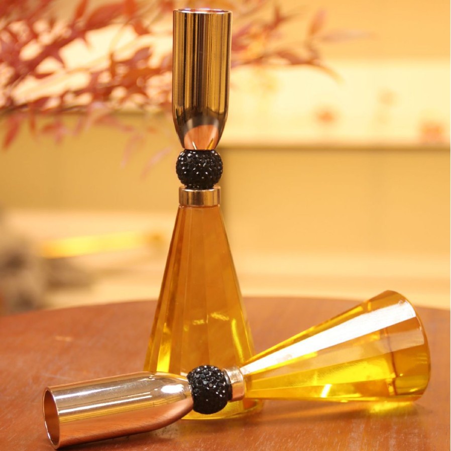 Crystal glass candle holder su - Luxury Candle Supplies Usa 评论和价格