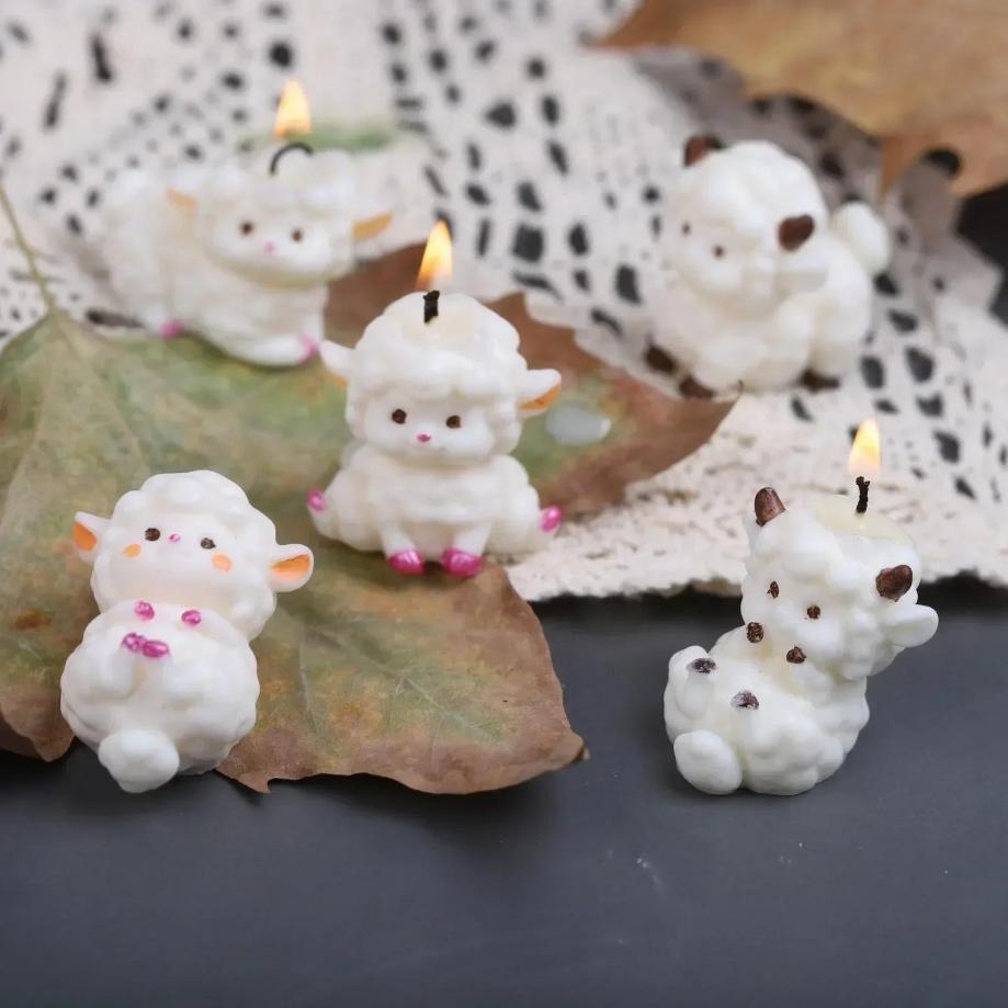 Creative Cartoon Sheep Silicon - Candle Supplies Eu 评论和价格