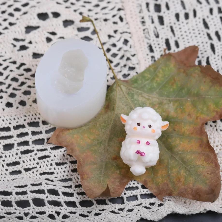 Creative Cartoon Sheep Silicon - Candle Supplies Eu 评论和价格