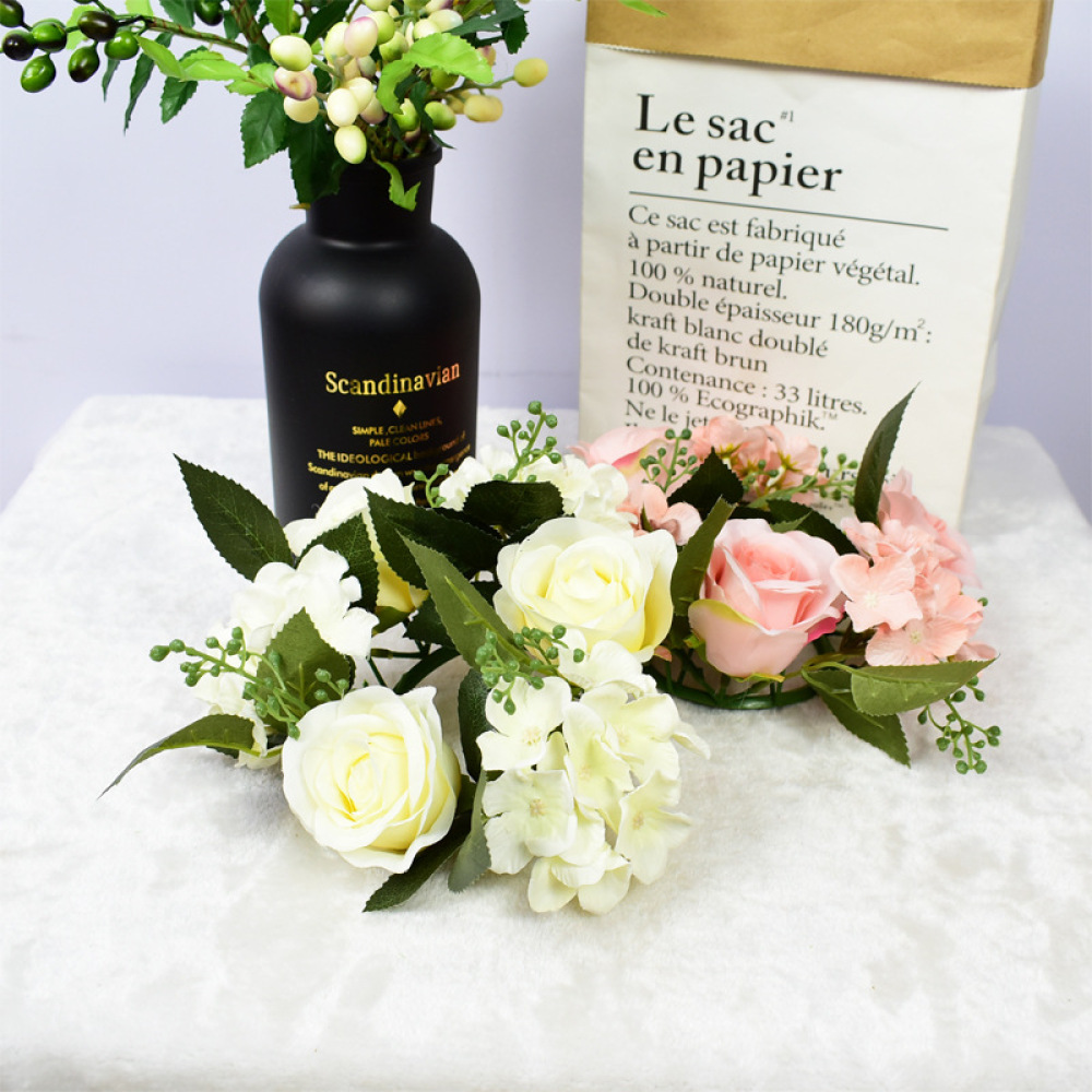 Realistic Rose Garland Floral  - Luxury Candle Supplies Usa 评论和价格